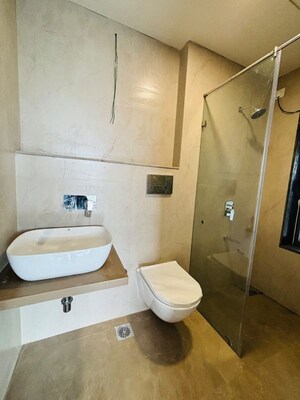 Bathroom in 2 BHK Apartment at LnT Elixir Reserve, Powai – for Rent