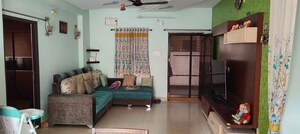 Living Room in 2.5 BHK Apartment at Jewel Gardens, Miyapur – for Sale