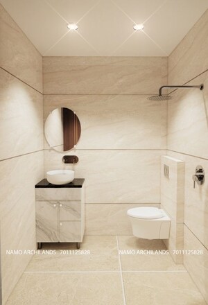 Bathroom in 3 BHK Builder Floor at Radheypuri – for Sale