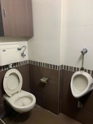 Bathroom in  Office Space at Corporate Arena, Goregaon West – for Rent