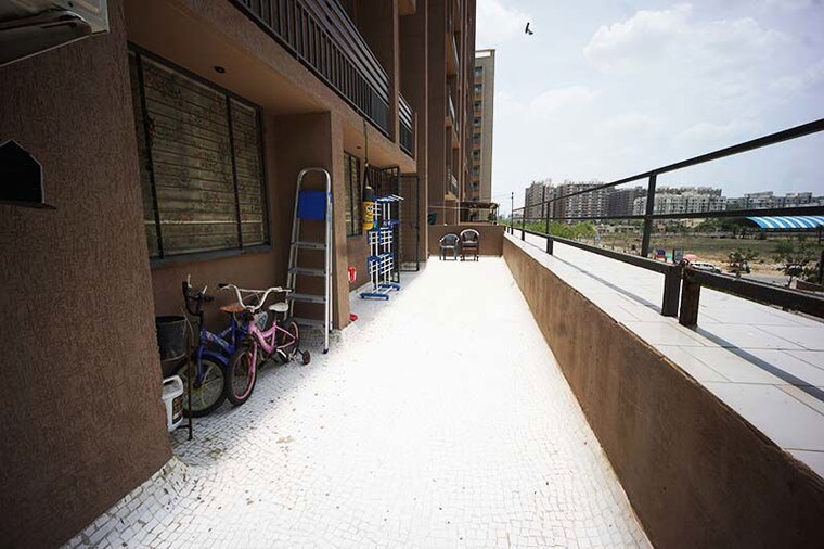 Balcony, vatva 3 Bedroom 1260 Sq.Ft. Apartment In Vatva Ahmedabad 10485519