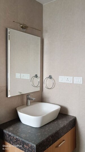 Bathroom in 3 BHK Apartment at Wave Amore, Sector 32 – for Rent