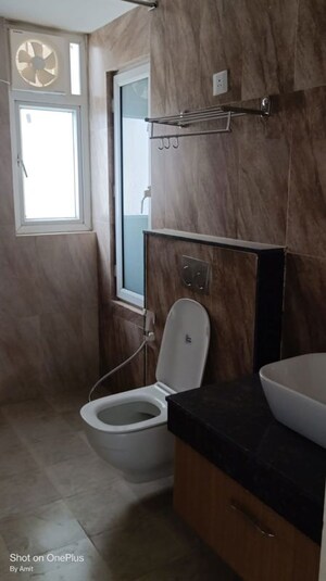 Bathroom in 3 BHK Apartment at Wave Amore, Sector 32 – for Rent