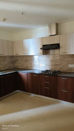 Kitchen in 3 BHK Apartment at Wave Amore, Sector 32 – for Rent