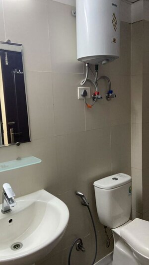 Bathroom in 2.5 BHK Apartment at Supertech Cape Town, Sector 74 – for Rent