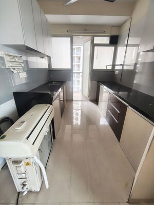 Kitchen in 3 BHK Apartment at Cloud 36 Mumbai, Ghansoli – for Rent
