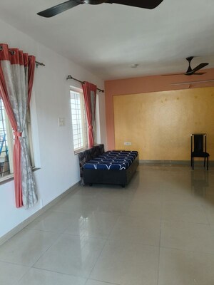 Living Room in 3 BHK Apartment at Manav Silver Skyscapes, Wakad – for Rent