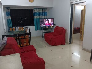 Living Room in 2 BHK Apartment at Kopar Khairane – for Sale