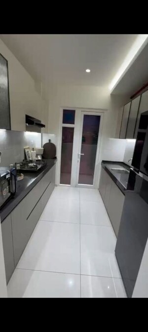 Kitchen in 3 BHK Apartment at Sandesh Nagar – for Sale