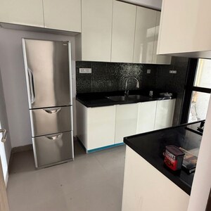 Kitchen in 2 BHK Apartment at Lodha Parkside, Kamala Mill – for Rent