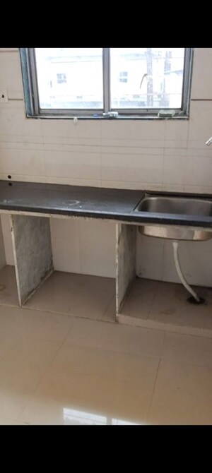 Kitchen in 1 BHK Apartment at Archin Building, Vashi Sector 14 – for Rent