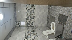 Bathroom in 3 BHK Apartment at Saya Gold Avenue, Vaibhav Khand – for Sale