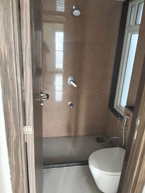 Bathroom in 2 BHK Apartment at Goel Ganga Legend, Bavdhan – for Rent
