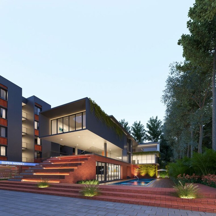 Exterior View, sekhar-oakwoods 2 Bedroom 1076 Sq.Ft. Apartment In Belathur Bangalore 10485651
