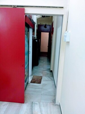 Building Lobby in 1 BHK Apartment at Hind Mansion Apartments, Mahim West – for Rent