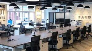 Team Area in  Office Space at Peninsula Corporate Park, Lower Parel – for Rent