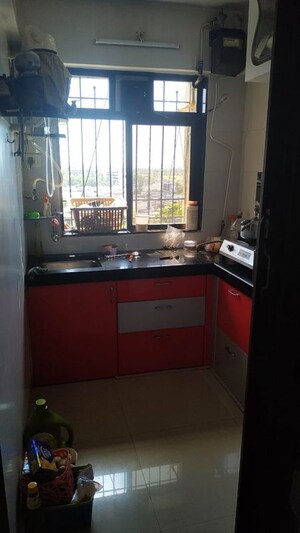 Kitchen in 1 BHK Apartment at Sagar Avenue Phase 2, Santacruz East – for Sale