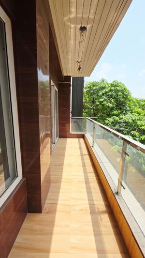 Balcony in 4 BHK Builder Floor at Freedom Fighters Enclave – for Sale
