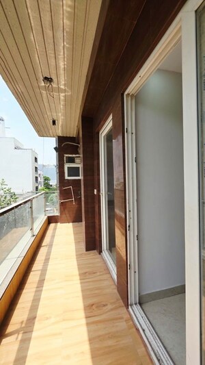 Building Lobby in 4 BHK Builder Floor at Freedom Fighters Enclave – for Sale