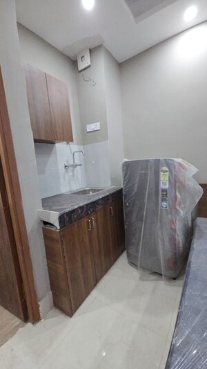 Kitchen in 1 RK Builder Floor at Freedom Fighters Enclave – for Rent