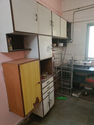 Kitchen in 1 BHK Apartment at Gold Star, Kandivali West – for Rent