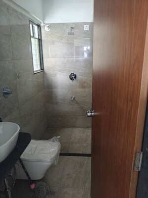 Bathroom in 2 BHK Apartment at Saiguru Uday Heights, Kharadi – for Rent