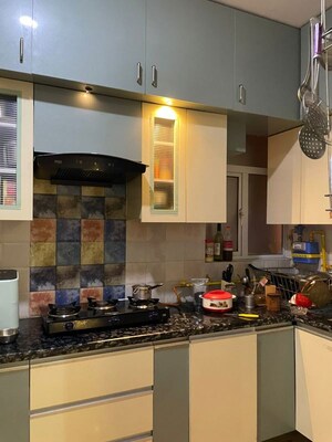 Kitchen in 4 BHK Builder Floor at Sector 2 Wave City – for Rent