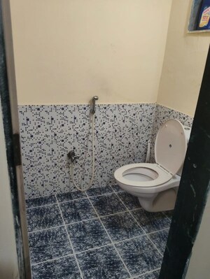Bathroom in  Office Space at Devavrat CHS, Vashi Sector 17 – for Rent