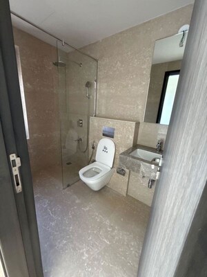 Bathroom in 4 BHK Apartment at Piramal Mahalaxmi, Mahalaxmi – for Rent
