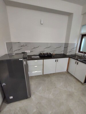 Kitchen in 1 BHK Builder Floor at Sector 48 – for Rent