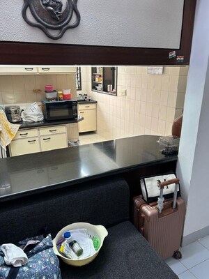 Kitchen in 1 BHK Apartment at Bandra West – for Rent