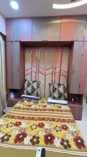 Bedroom in 1.5 BHK Apartment at Sheth Zuri, Laxmi Nagar – for Rent