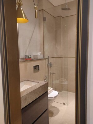 Bathroom in 4 BHK Apartment at Piramal Mahalaxmi, Mahalaxmi – for Rent
