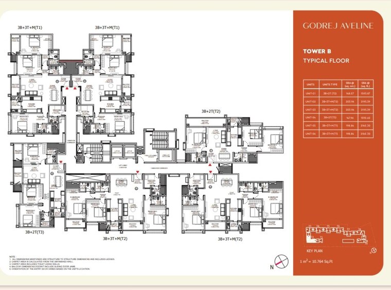Master Plan, godrej-aveline 3 Bedroom 1600 Sq.Ft. Apartment In Yelahanka Bangalore 10485732