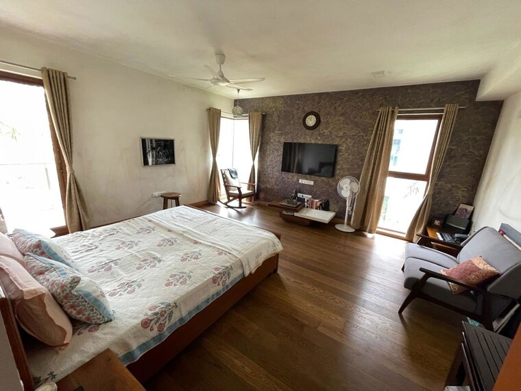 Living Room, mahogany-apartments 4 Bedroom 4536 Sq.Ft. Apartment In Vasanth Nagar Bangalore 10485825