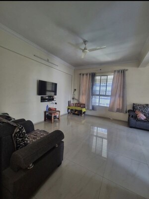 Living Room in 2 BHK Apartment at Malpani The Crest, Pimple Saudagar – for Sale
