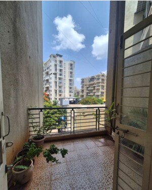 Balcony in 2 BHK Apartment at Malpani The Crest, Pimple Saudagar – for Sale