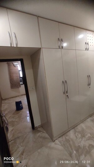 Bathroom in 3 BHK Builder Floor at Mehrauli – for Rent