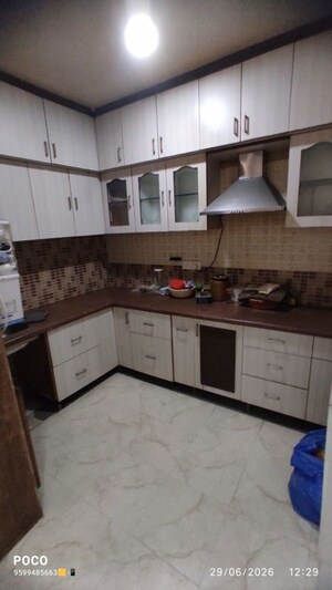 Kitchen in 3 BHK Builder Floor at Mehrauli – for Rent