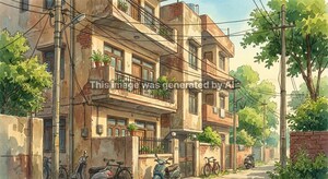  Apartment – Exterior View View at Sadullahabad - for Sale