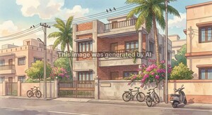  Independent House – Exterior View View at Bamroligam - for Sale