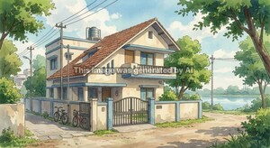  Independent House – Exterior View View at Jolva - for Sale