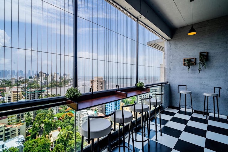 Balcony, kl-astoria 6 Bedroom 3485 Sq.Ft. Penthouse In Bandra West Mumbai 10486061