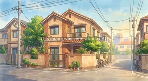  Independent House – Exterior View View at Kamrej - for Sale
