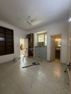 Living Room in 3 BHK Apartment at Hope Apartments, Sector 15 – for Rent