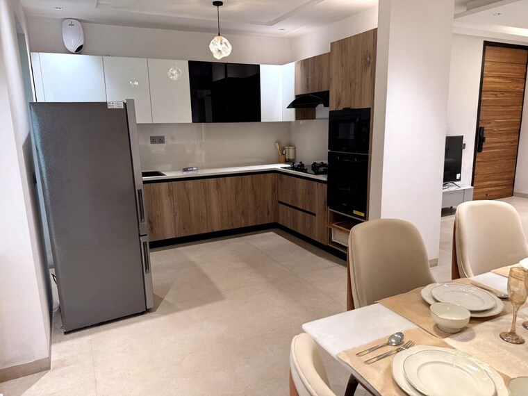 Kitchen, hermitage-royale 3 Bedroom 1880 Sq.Ft. Apartment In Ramgarh Bhudda Zirakpur 10486074