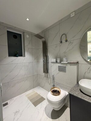Bathroom in 3 BHK Apartment at Ambala Highway – for Sale