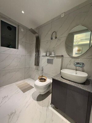 Bathroom in 3 BHK Apartment at Ambala Highway – for Sale