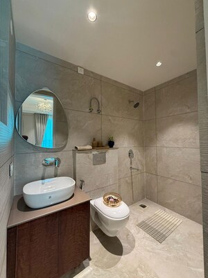 Bathroom in 3 BHK Apartment at Ambala Highway – for Sale