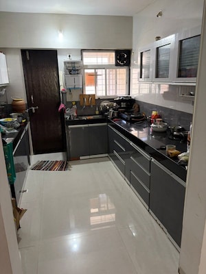Kitchen in 2.5 BHK Apartment at Pratham Apartments Baner, Baner – for Rent